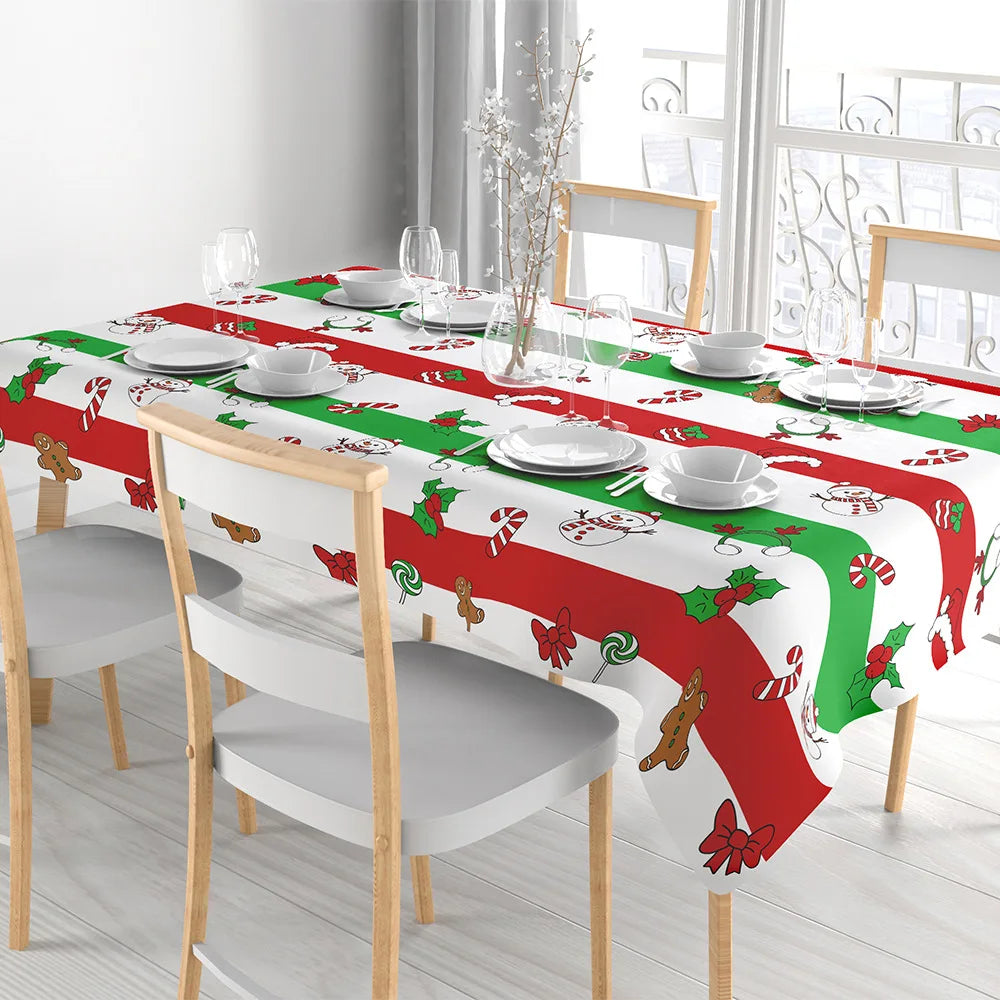 Choice Weihnachts-Tischdecke Santa Claus - Größe 140x180 cm, Polyester