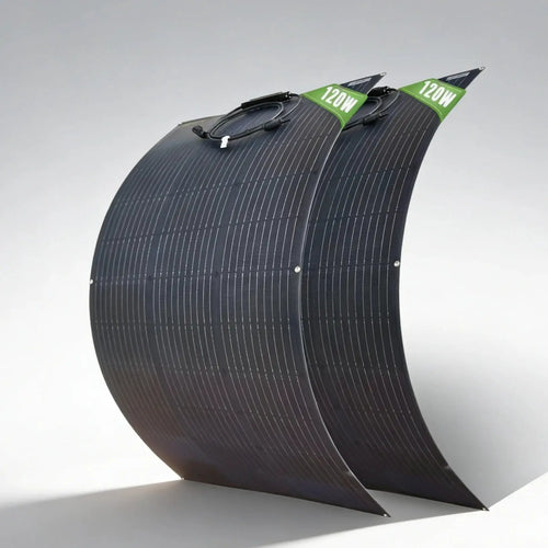 ETFE 240W Solarpanel 2er Set Flexibel Für Notstromversorgung Outdoor