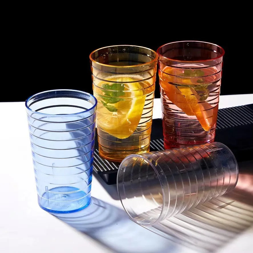 Choice Kunststoffbecher Set Bruchsicher - 5 Stück 250ml 8 cm