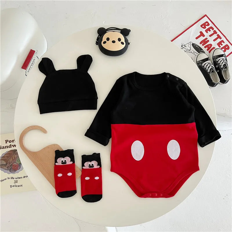 Disney Strampler Mit Hut - Baumwolle Größe 68 Cartoon Teddy