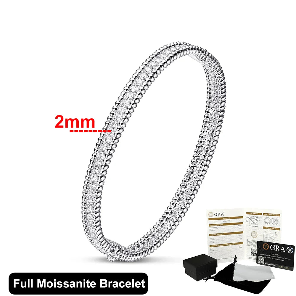 Moissanite bracelet amazing gift for girls