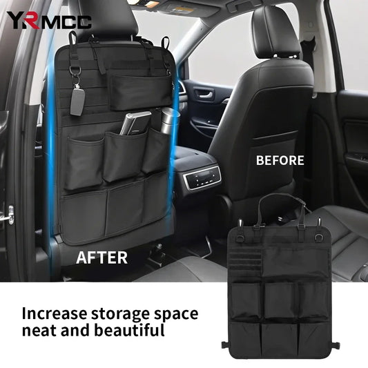 Auto Organizer Aufbewahrungstasche - Heavy Duty Autositz Rücken Organizer - Multifunktionale Hängetaschen für Kinder Auto Zubehör