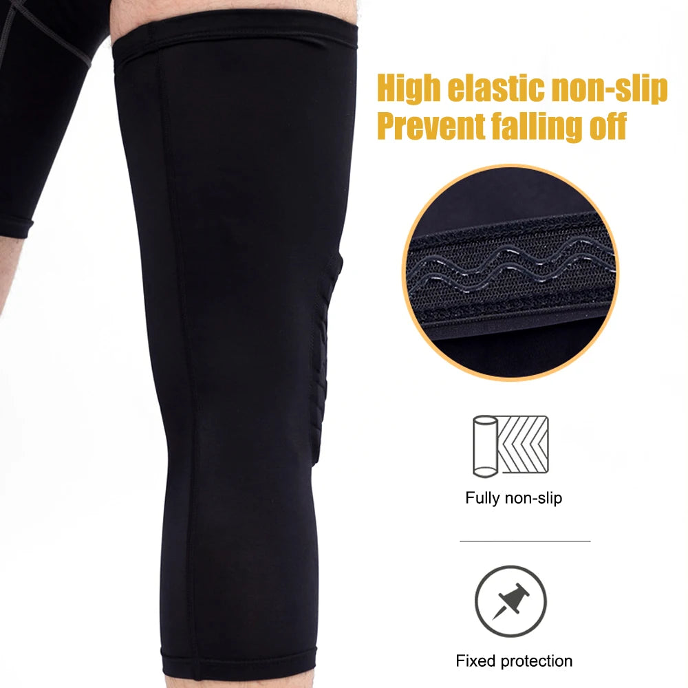 Choice Kompression Knieschützer - Polyester Lang Basketball