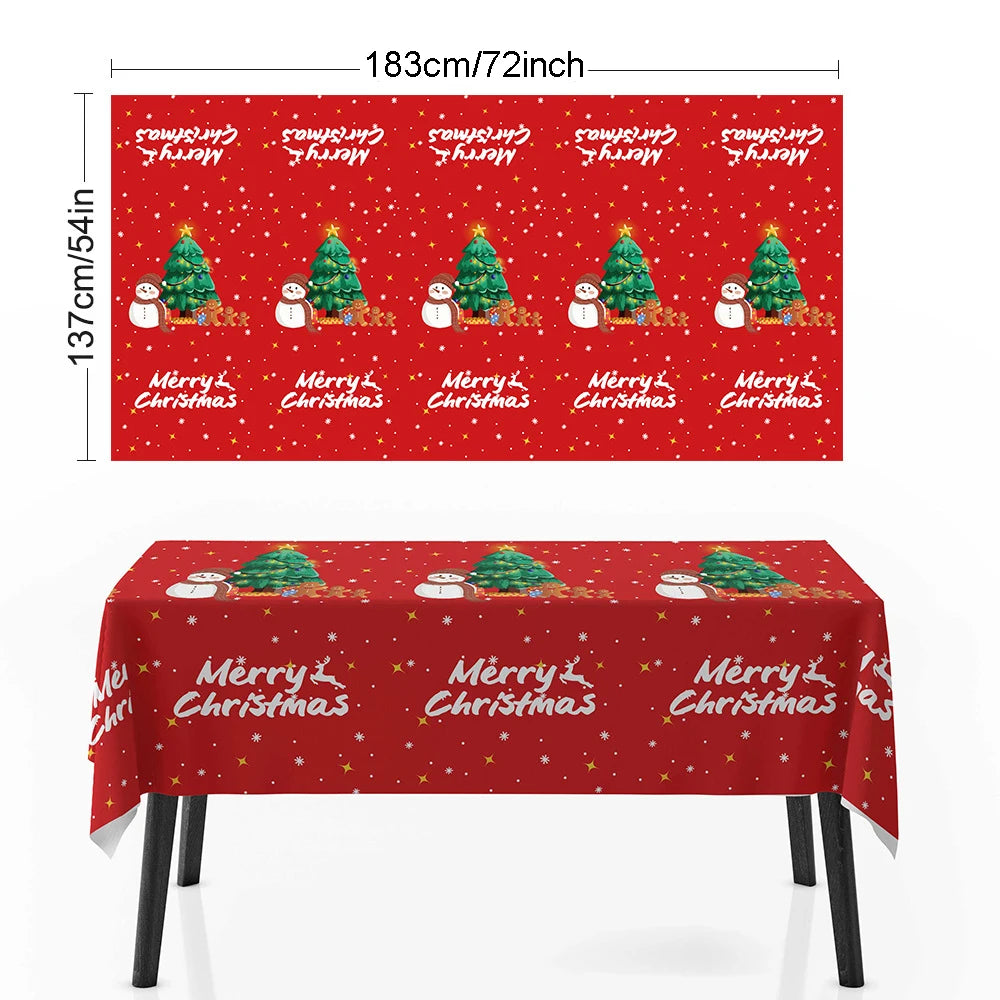 Choice Weihnachts-Tischdecke Santa Claus - Größe 140x180 cm, Polyester