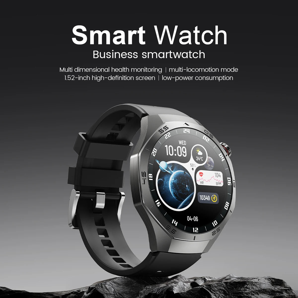 Huawei GT5 Pro AMOLED Display - 1.52 Zoll GPS IP68 Puls