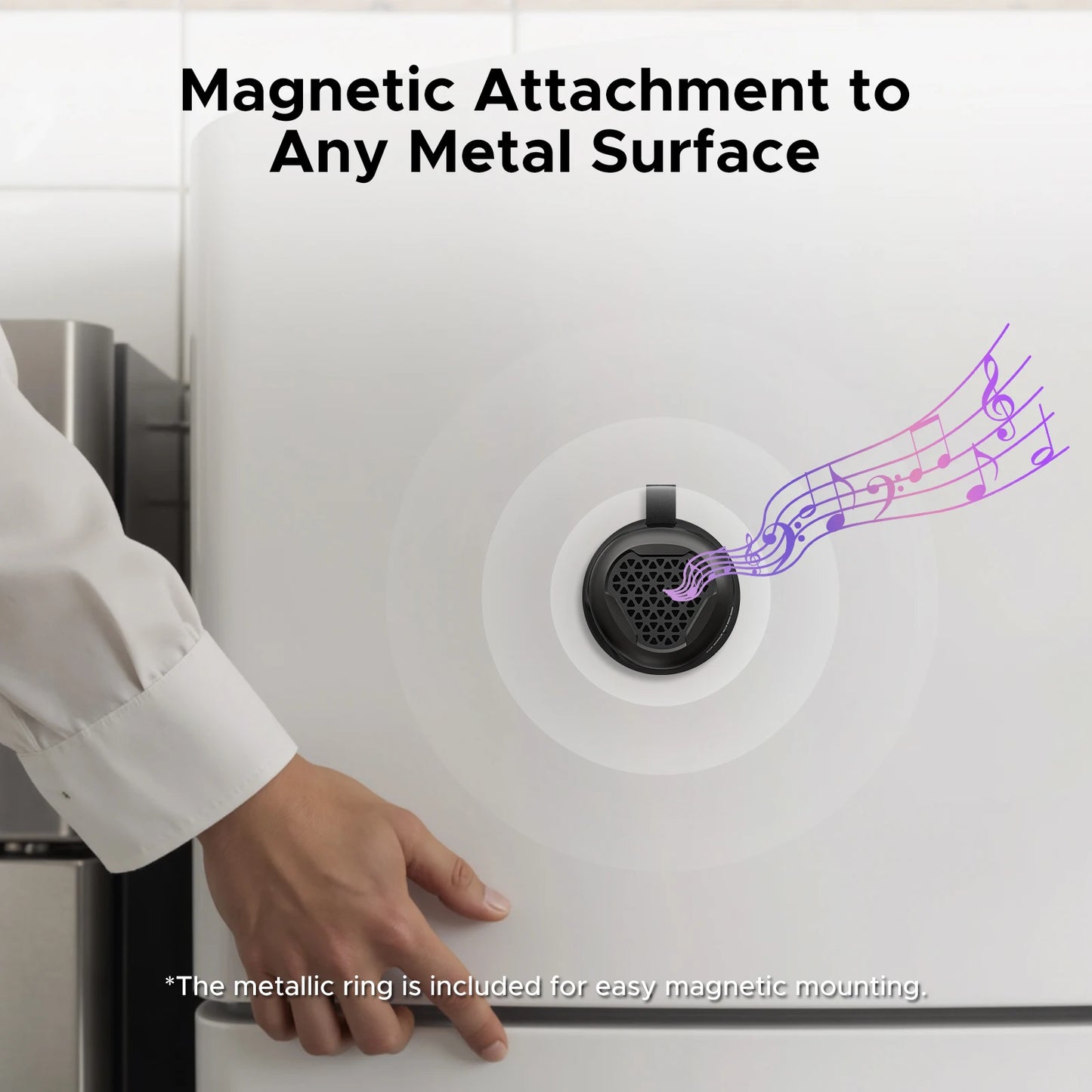 DOOGEE SnapBeat Magnetischer BT-Lautsprecher - 12h Akku, <25W, Kompakt