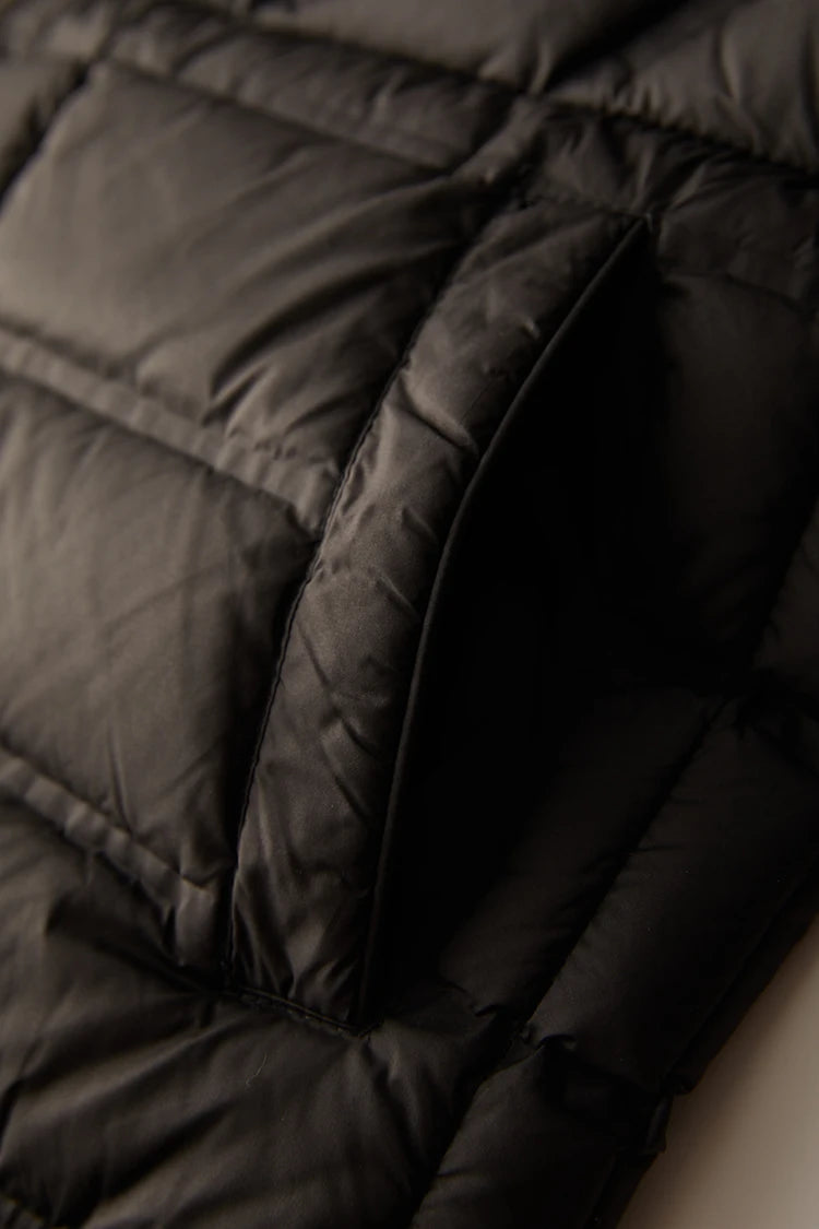 Janveny Ultralight Down Mantel - Gr M Kapuze Doppelseitig