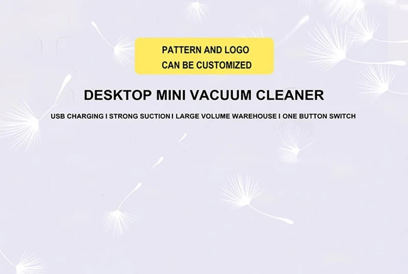 Xiaomi Handheld Desktop Vacuum Cleaner Mini Portable Table Dust Vacuum Table Sweeper Desktop Keyboard Cleaning Tools for Home