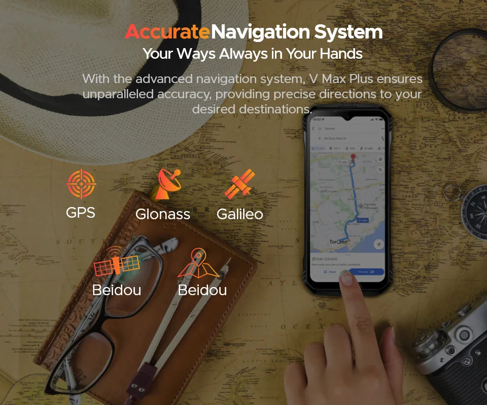DOOGEE V Max Plus Robustes 5G Telefon - 22000 mAh Akku, 6,58Zoll, 33W