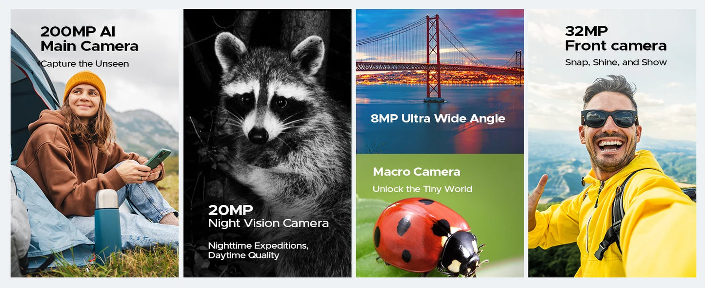 DOOGEE V Max LR Laser-Entfernungsmesser - 20500 mAh, 45W, 6,78 Zoll