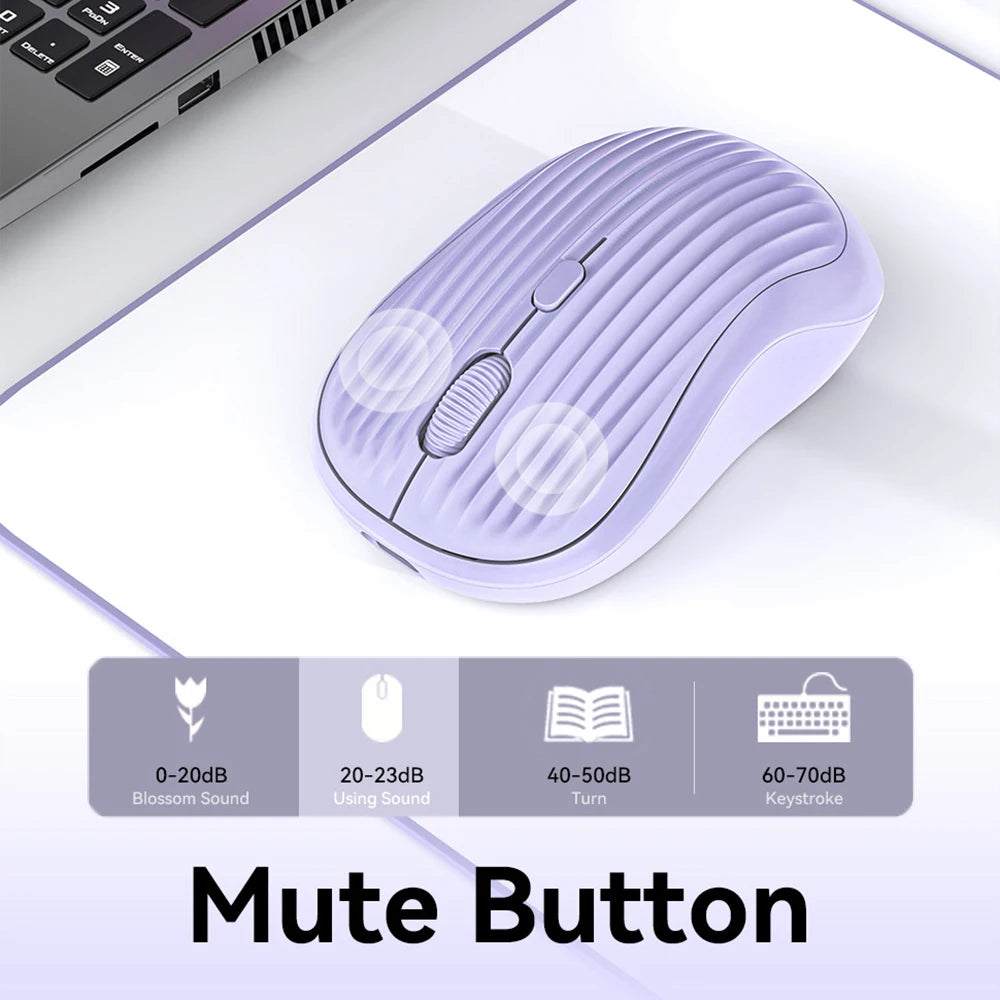 WirelessPro X1 Dual-Modus Maus - 1600 DPI, Type-C, leise