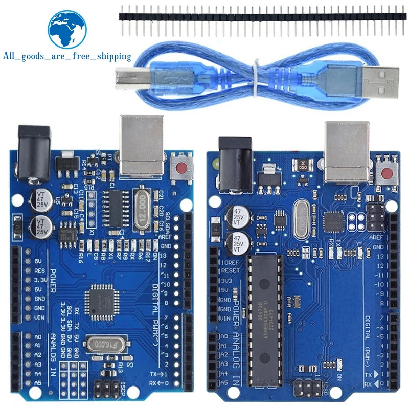 UNO R3 Entwicklung Board ATMEGA328P CH340 / ATEGA16U2 Kompatibel Für Arduino mit Kabel R3/R4 UNO Proto Shield Erweiterung Board - 7.10€ ab