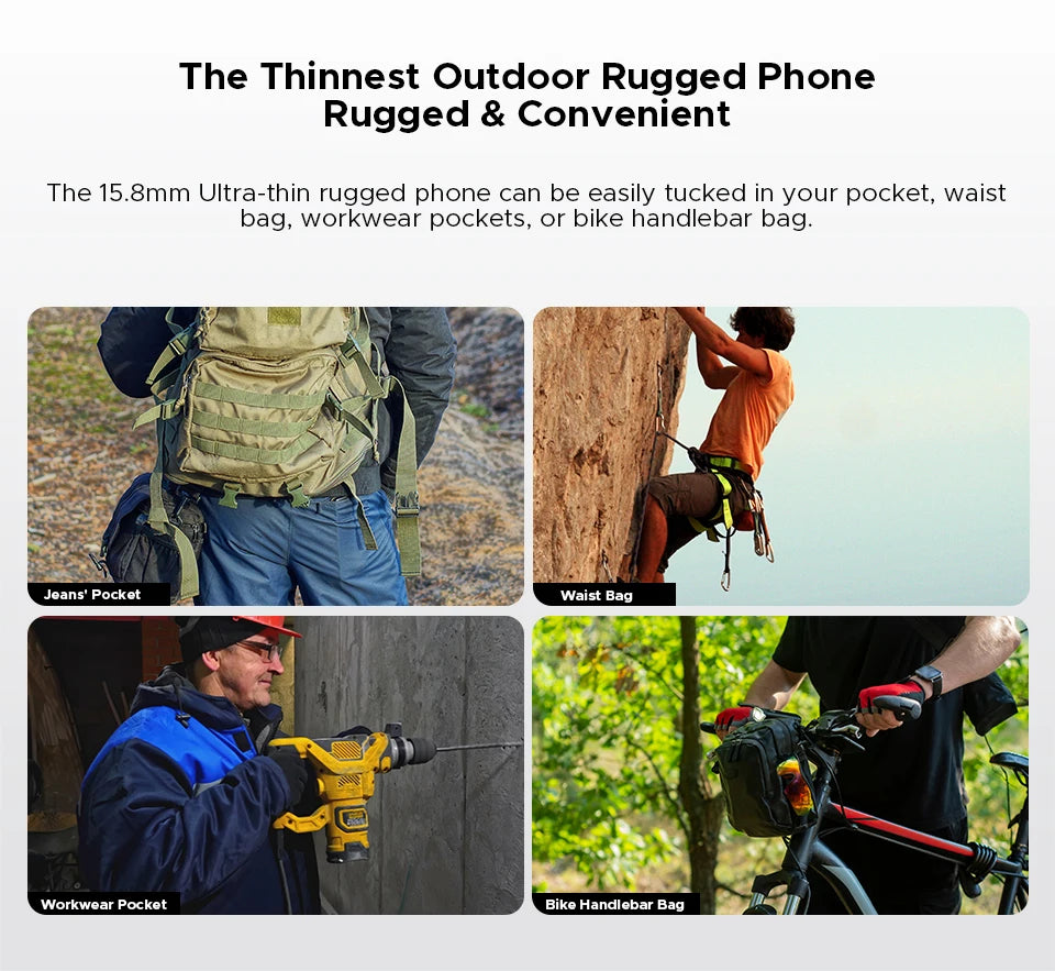 DOOGEE Blade20 Ultra Robustes Smartphone - 10300 mAh, 512 GB, 6,6 Zoll