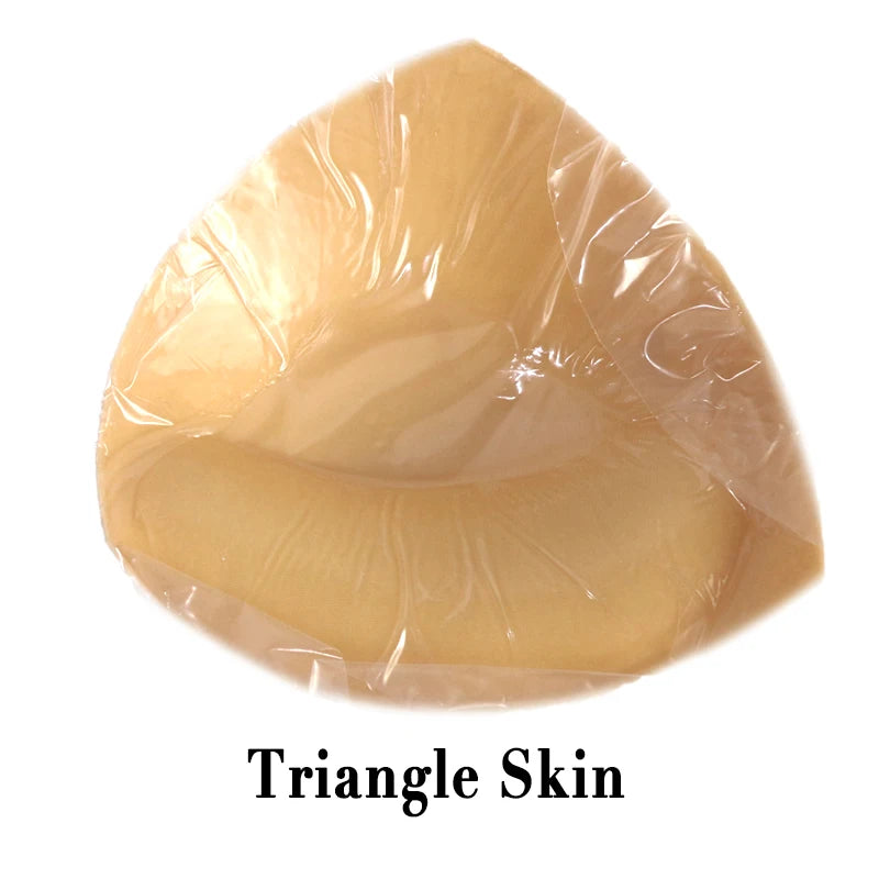 Doppelseitig Klebende Sticky Bra-Einsätze Push Up Dicker Schwamm Brustlift-Pads Schwimmanzug Bikini Cup Enhancer