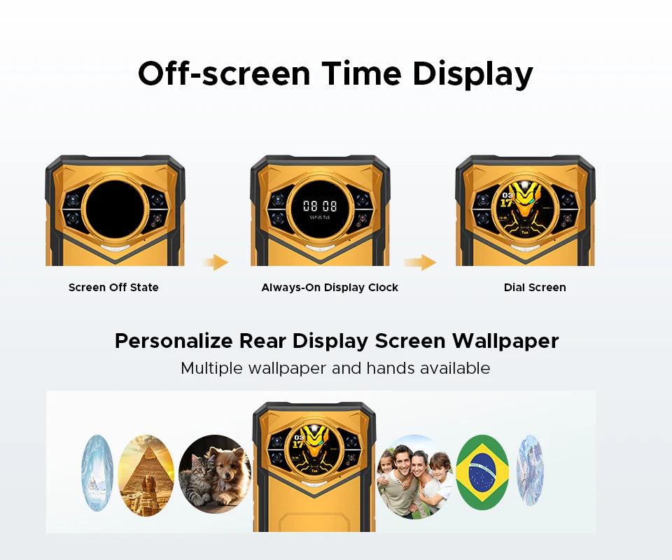 DOOGEE S200 X Robustes 5G - 10100 mAh, 33W Schnellladung, 6,72 Zoll Display