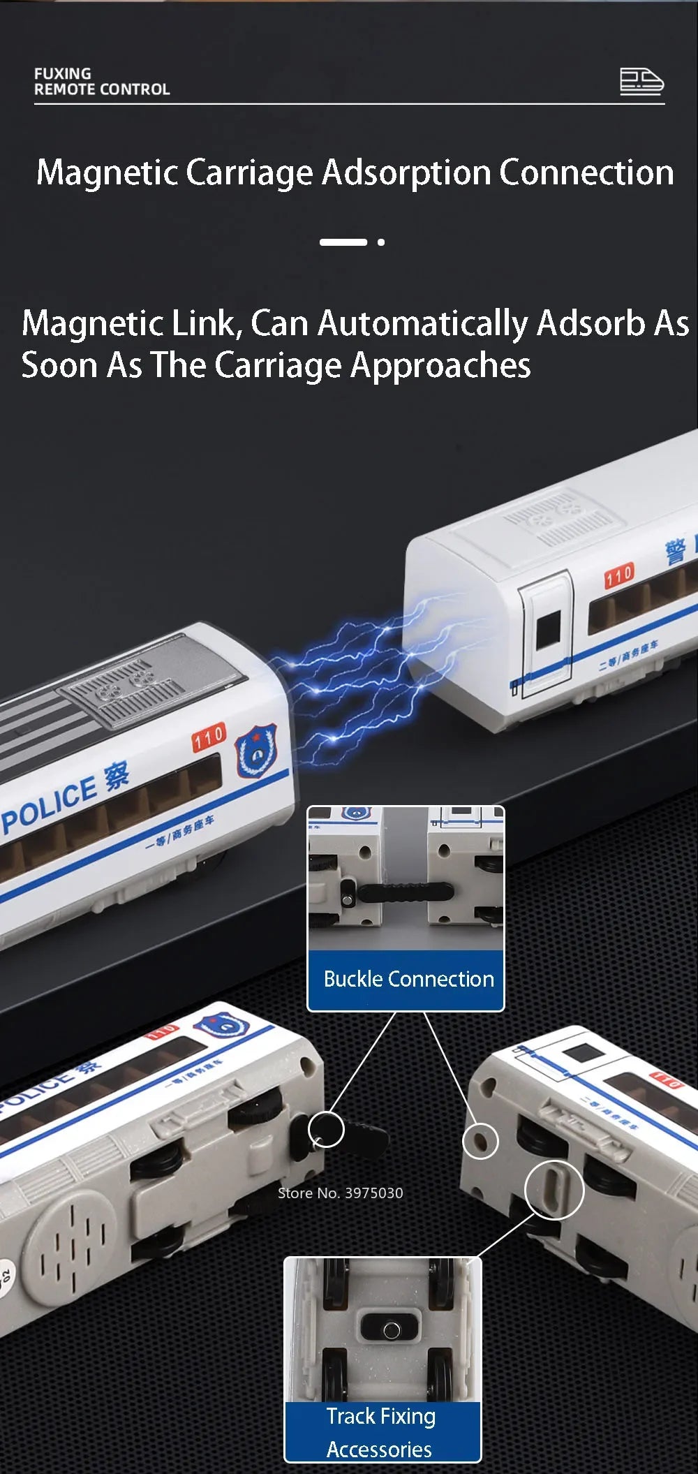 Spielzeug-Zug 2025: FuXing High-Speed Railway 1:60 - Remote Control Collection