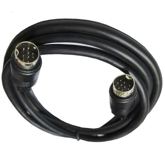 Video-Kabel 2025: Mini Din 9-pin Male to 9-pin Male Input Cable - Video Game Sound Cards Equipment S-Video 1m 2m Collection