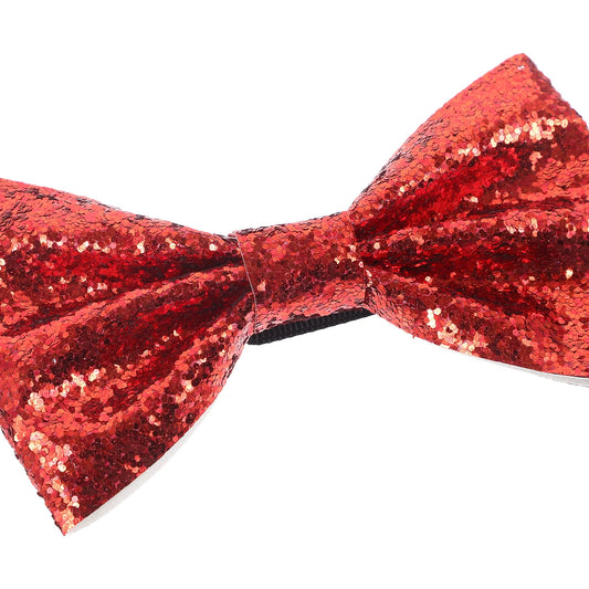 Choice Schleife Glitzer Vorgebunden - 2 Stk Verstellbar PU