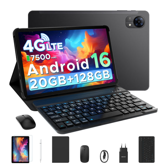 DOOGEE Tab G5 Gemini AI - 128GB ROM, 7500mAh Akku, 10,1 Zoll Display