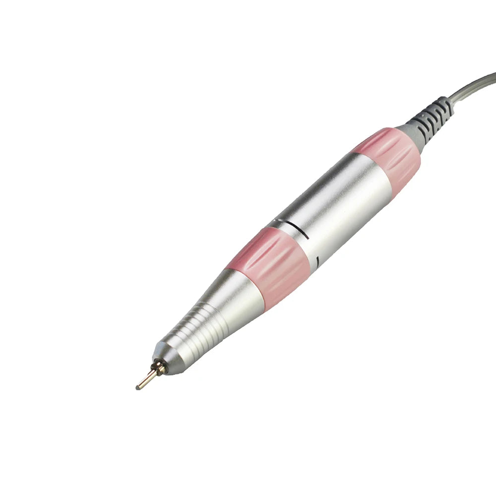 Elektrische Nagel Bohrmaschine Polieren Schleifen Stift 35000RPM Edelstahl Griff Elektrisch Maniküre Bohrer & Zubehör Nagel Kunst Werkzeug