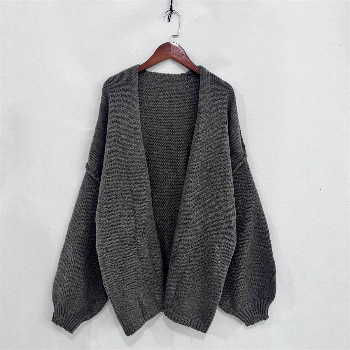 owner girl Cardigan V-Neck - Größe M, Mittellang, Weich