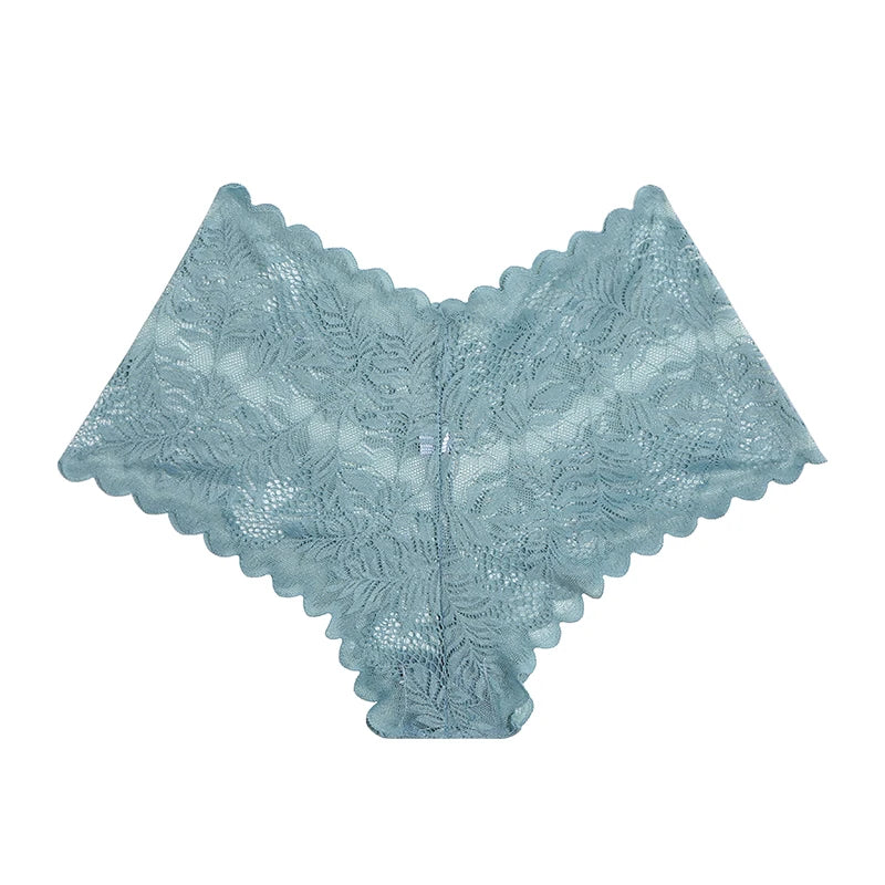 All Of Me Spitze V-Taillen Dessous - 3er Set Nylon Elastan