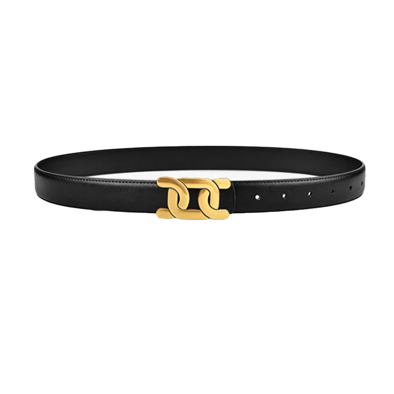 DINISITON Retro Gürtel Fashion - PU 2.4cm Breite, 6.1cm