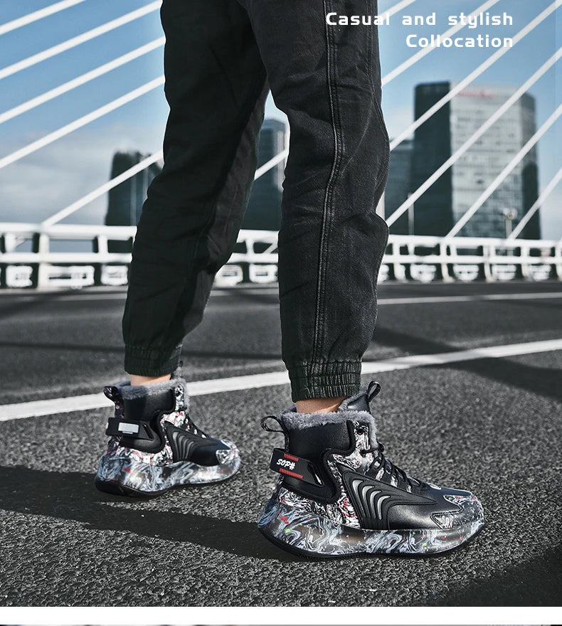 Ghete de iarnă Lexsan Allround cu șireturi, impermeabile - mărime până la gleznă, talpă antiderapantă