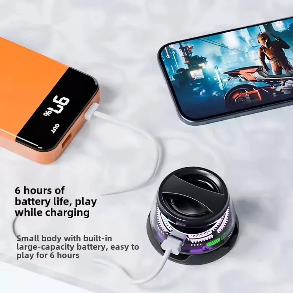 Bluetooth-Lautsprecher 2025: 5.3-Speaker Outdoor-Magnetic - RGB Lighting Collection