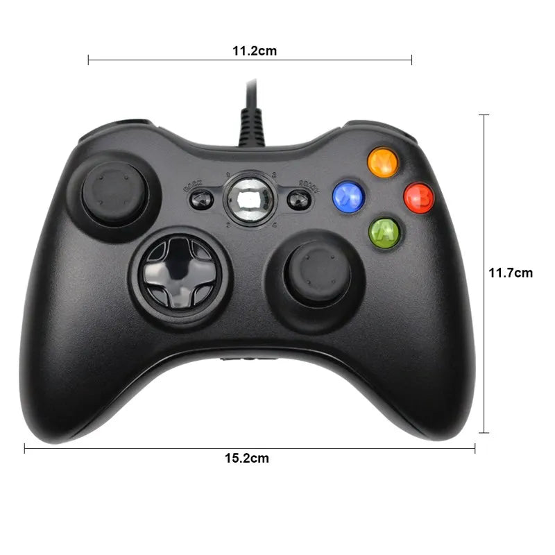 USB Verkabelt Controller Für Xbox 360 /360 Slim Konsole Gamepad Joypad Für PC Joystick Für XBOX360 Konsole Für PC Windows 7,8,10,11