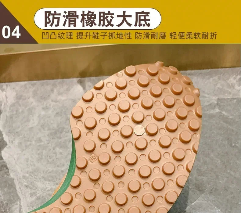 Women Sneakers Leather Luxury Platform Shoes New Fashion Leisure Light Anti-slip Green Running Shoe Fashion Designer Women Shoes
