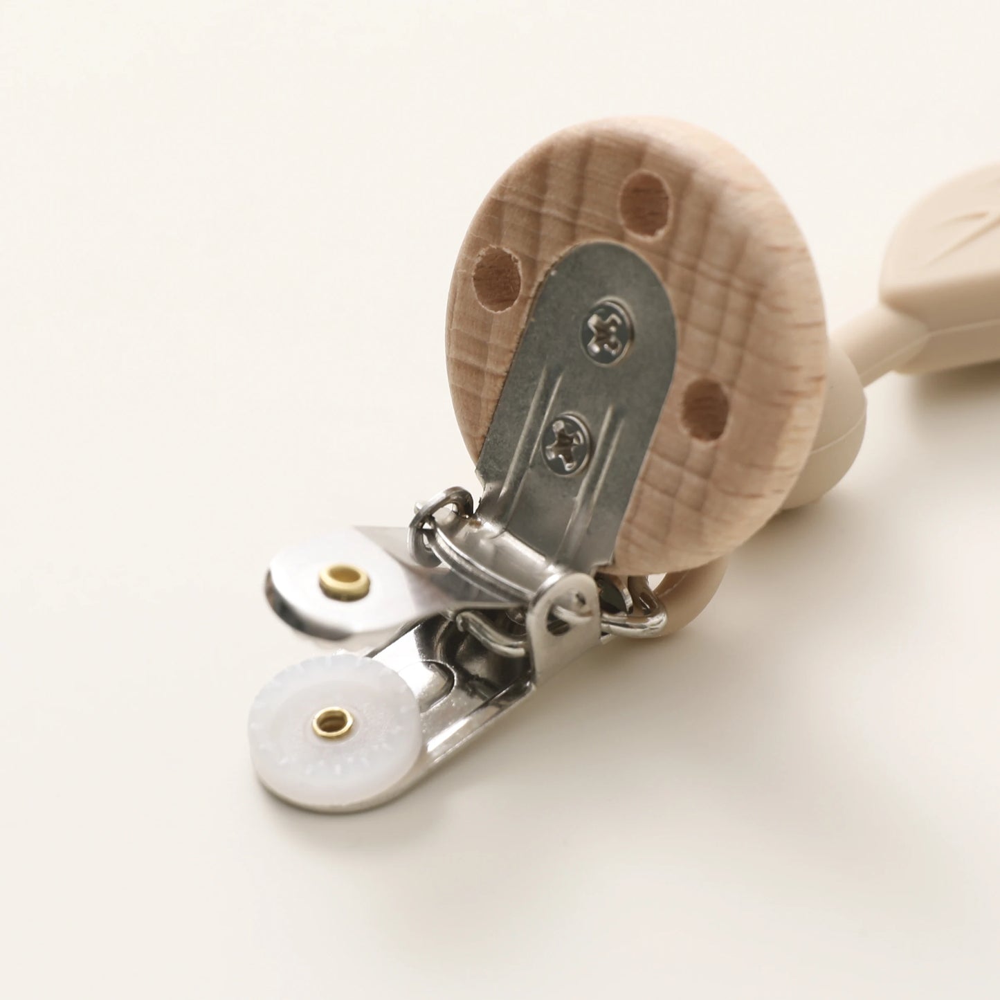 Choice AN-6-1 Silikon Schnullerclip Blume - Verstellbar