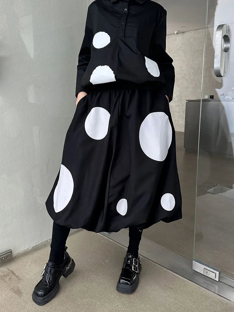 EAM 1DH9366 Unregelmäßiges Hemd-Rock Set - Größe XL