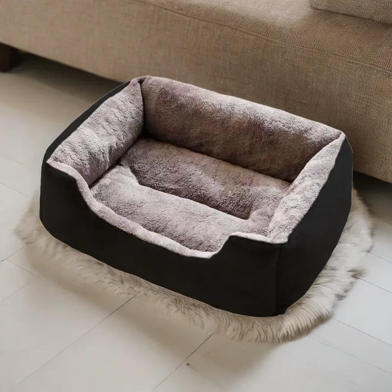 Cartoon Pet Soft Dog Bed House Winter Warming Large Dog House Warm Cat Nest Pet Bed Dog Mattress Pet Supplies