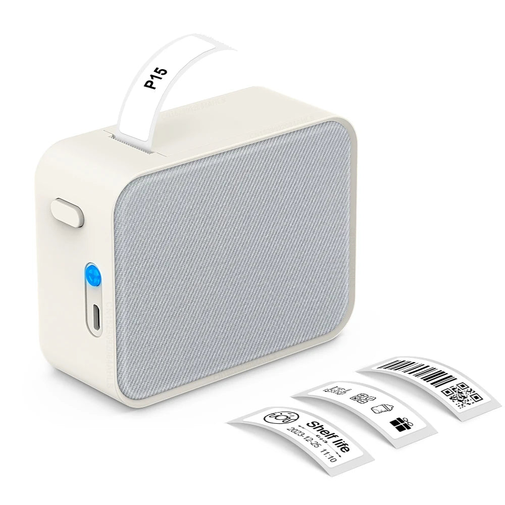 Label-Drucker 2025: Marklife P15 Similar D11-D110-D101-Q30 - Thermal Inkless Wireless Collection