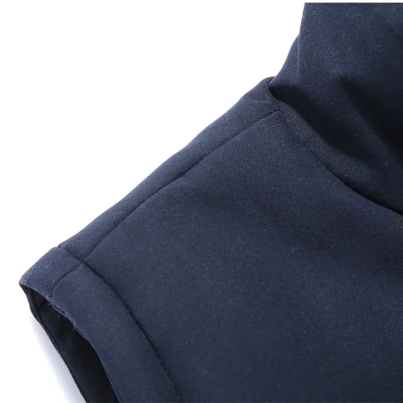 Männer Ärmellose Weste Fleece - Gr. M-XXL, Baumwolle