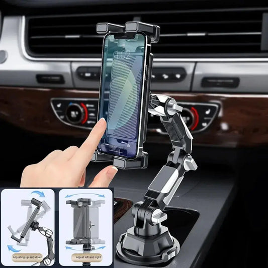 Auto-Getränkehalter, Tablet- und Telefonhalterung, universeller Ständer mit verstellbarem langen Arm für iPad, für Samsung Galaxy Tab für Kindle by Golden Bridge Store