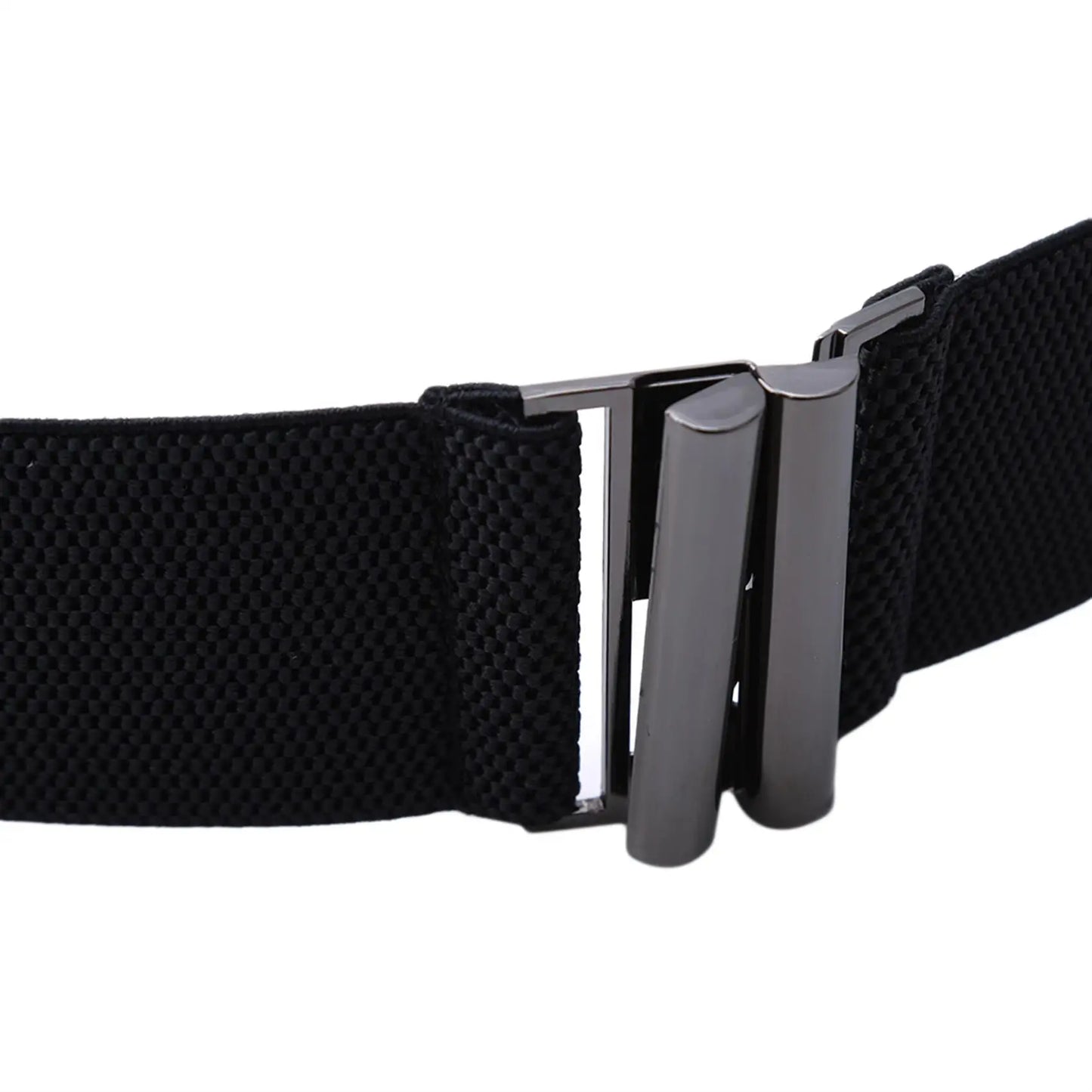 Women Elastic Belt Simple Solid Color Down Coat Waist Belts Female High Quality Elegant Lady Buckle Cummerbands Waistband Corset