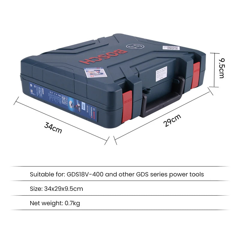 Bosch Tool Box Portable Plastic Storage Case