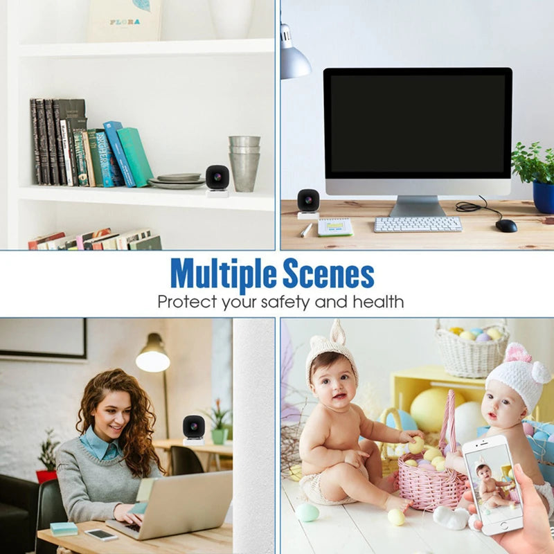 Babyphone 2025: Xiaomi 1080P Wireless WiFi Camera Baby Monitor - Motion Detection Bidirectional Voice Home Safety Security Night Vision Camera Collection