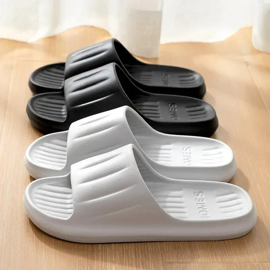 Heim Hausschuhe Frauen Männer Sommer Sandalen Weich EVA Slides Strand Flip Flops Paare Badezimmer Rutschfest Schuhe