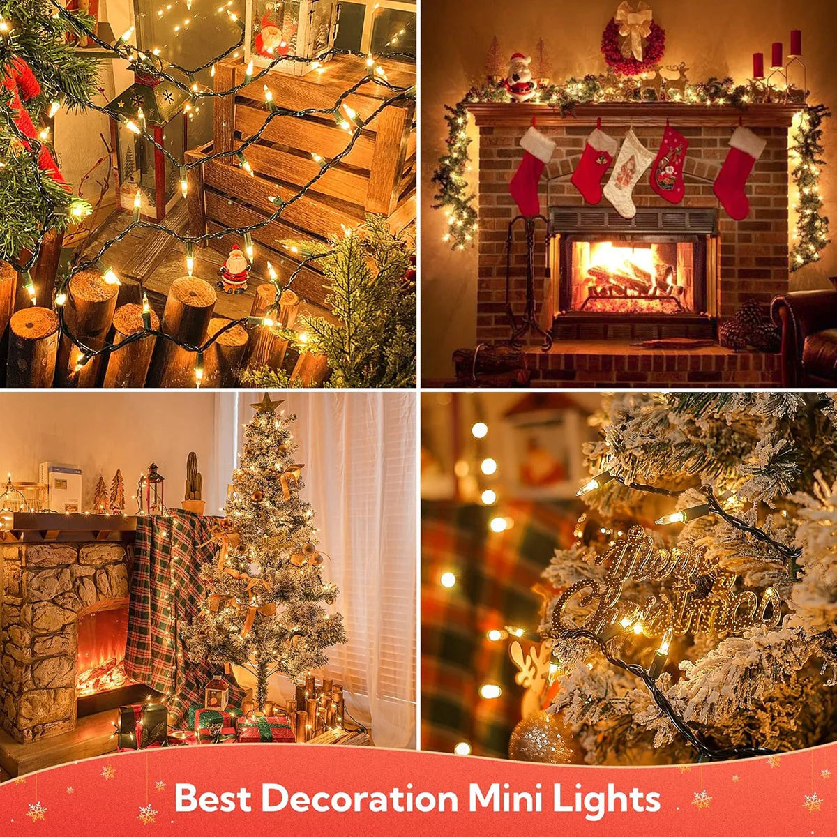 KIKIELF 20LED-100LED Fernbedienbar - LEDs 20–100, Länge 1–5 m, DC4,5V