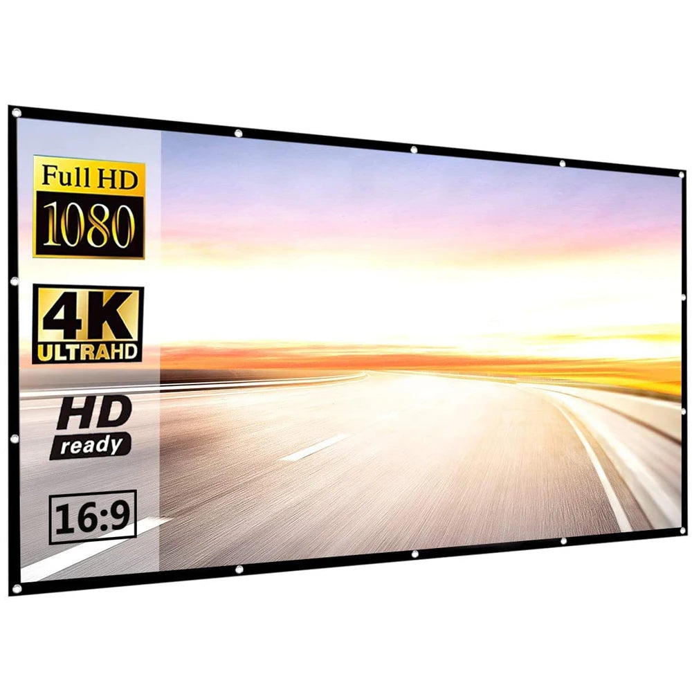 ThundeaL Faltbar Leinwand 100 Zoll 16:9 FullHD - Tragbar