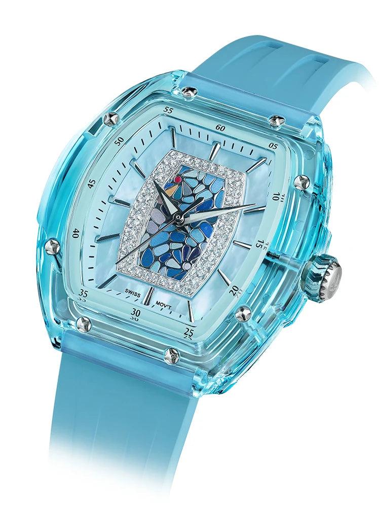 Dubai watch fashion crystal quartz wristwatch precious gift for girls