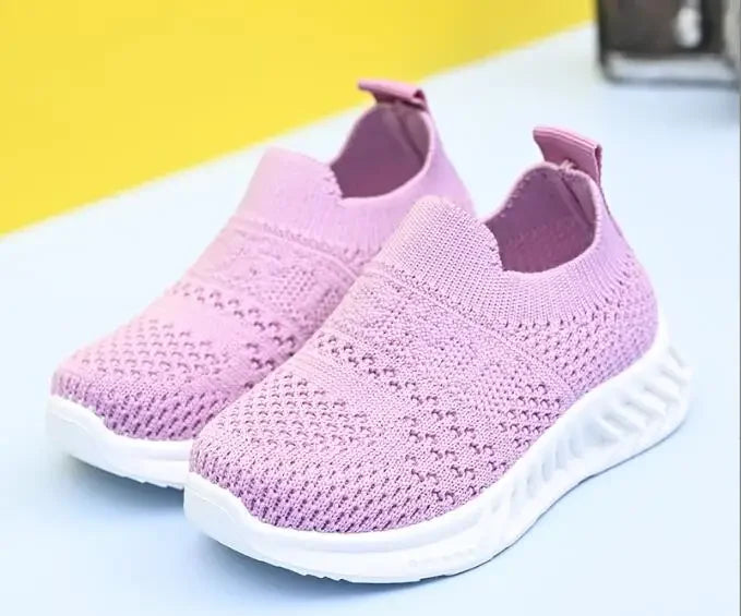 Kinder Sneaker 2025 - Toddler Schuhe Jungen Mädchen - Weiches Innenfutter Rutschfest Gummi Außensohlen - Baby Atmungsaktive Sportsschuhe