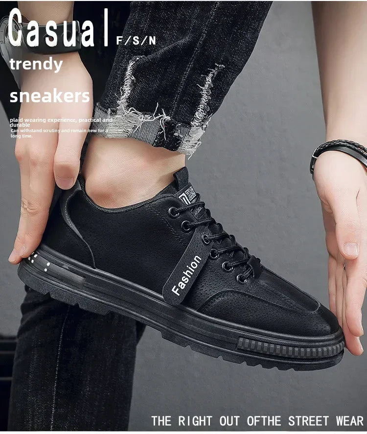 Wear resistant New BreathableWork Safety Shoes Trendy Versatile Comfortable Eva Insoles Rubber Upper shoes for men  sneakers men