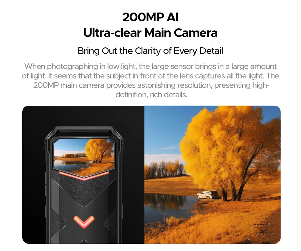 DOOGEE V Max Plus Robustes 5G Telefon - 22000 mAh Akku, 6,58Zoll, 33W