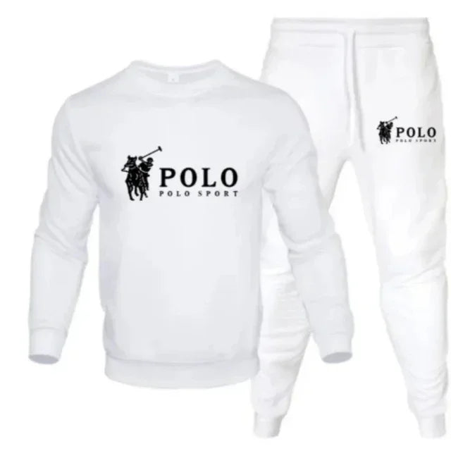 Jiangxi Herren Rundhals Set - Polyester Elastik Knöchel