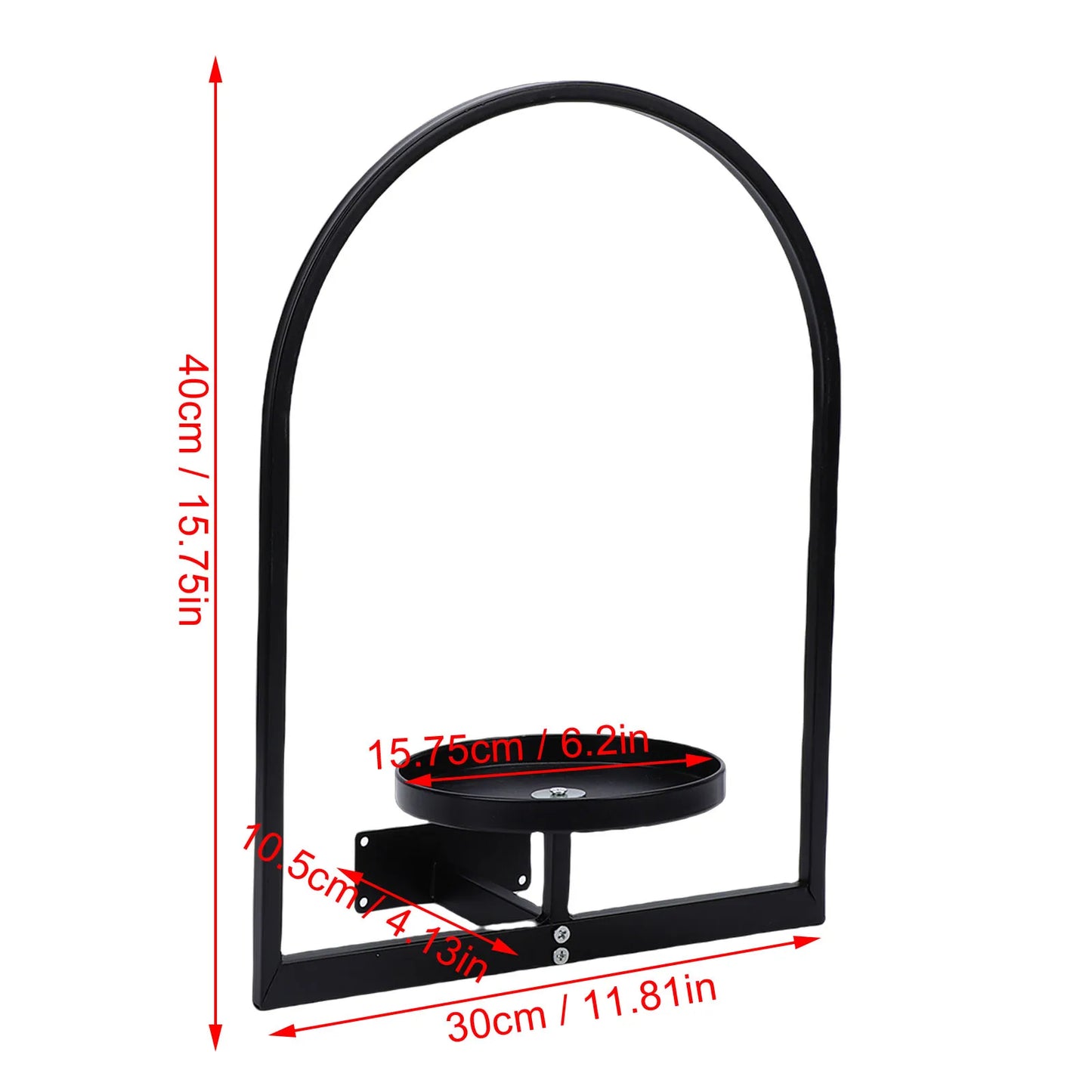 GrünDesign Wandpflanzenhalter Eisen Wandmontage InnenAußenbereich