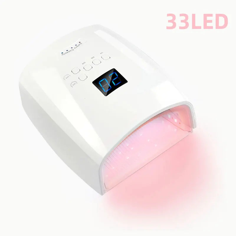 Rechargeable UV LED Lamp for Nails Wireless Gel Polish Nail Dryer Pedicure Manicure Light Cordless LED Nail Lamp For Manicure